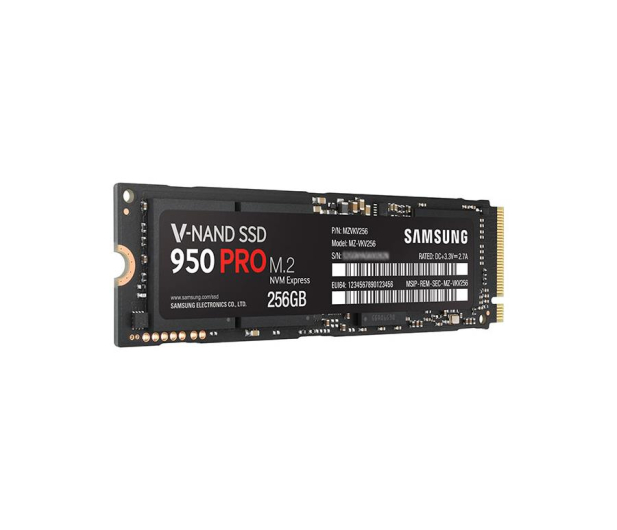 Samsung 256GB 1,8'' Seria 950 Pro M.2 2280 nvm - 263885 - zdjęcie 3